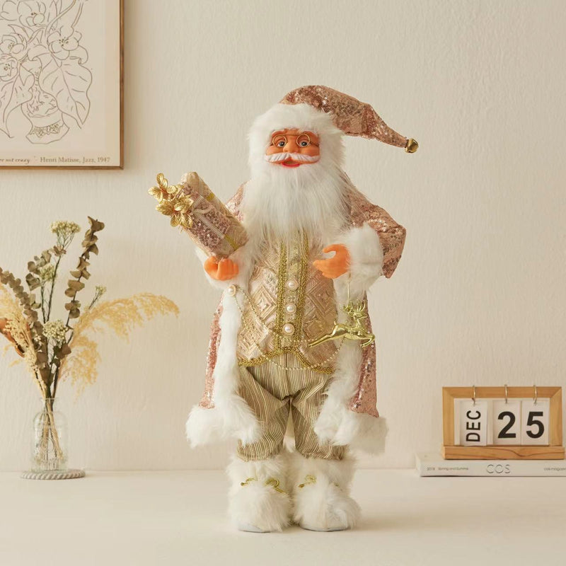 Ornamentos de Natal Papai Noel Decorativos para Decoração Natalina - Casa Farfelle