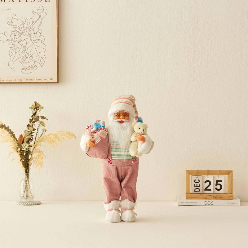 Ornamentos de Natal Papai Noel Decorativos para Decoração Natalina - Casa Farfelle