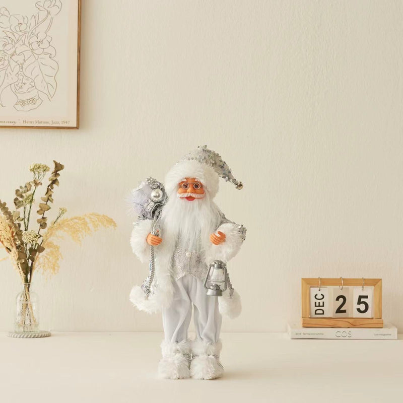 Ornamentos de Natal Papai Noel Decorativos para Decoração Natalina - Casa Farfelle