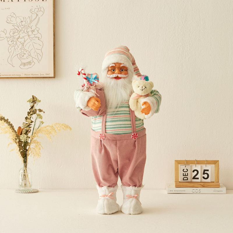Ornamentos de Natal Papai Noel Decorativos para Decoração Natalina - Casa Farfelle