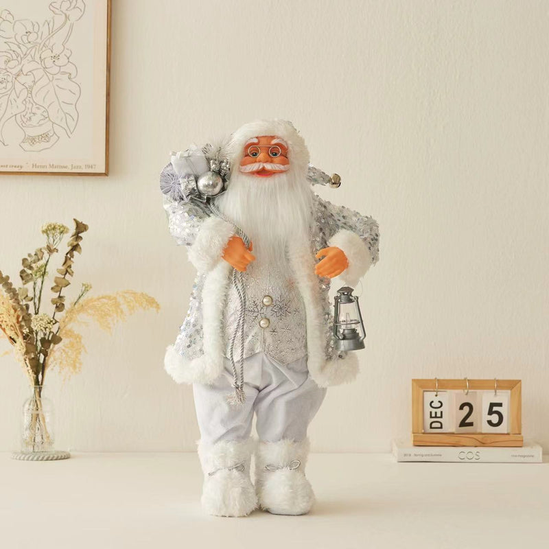 Ornamentos de Natal Papai Noel Decorativos para Decoração Natalina - Casa Farfelle