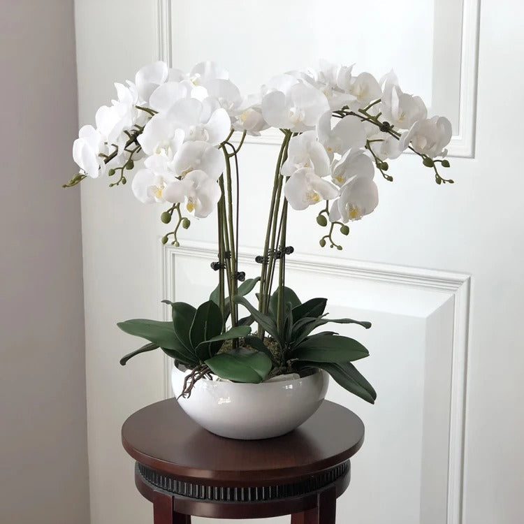 Orquídea Borboleta Artificial para Decoração - Casa Farfelle