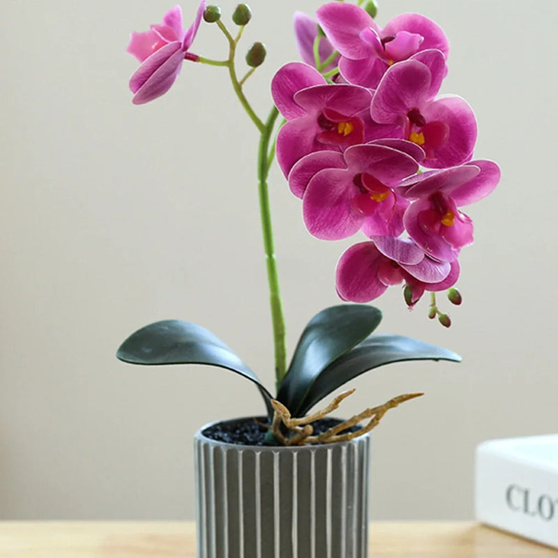 Orquídea Borboleta Artificial para Decoração - Casa Farfelle