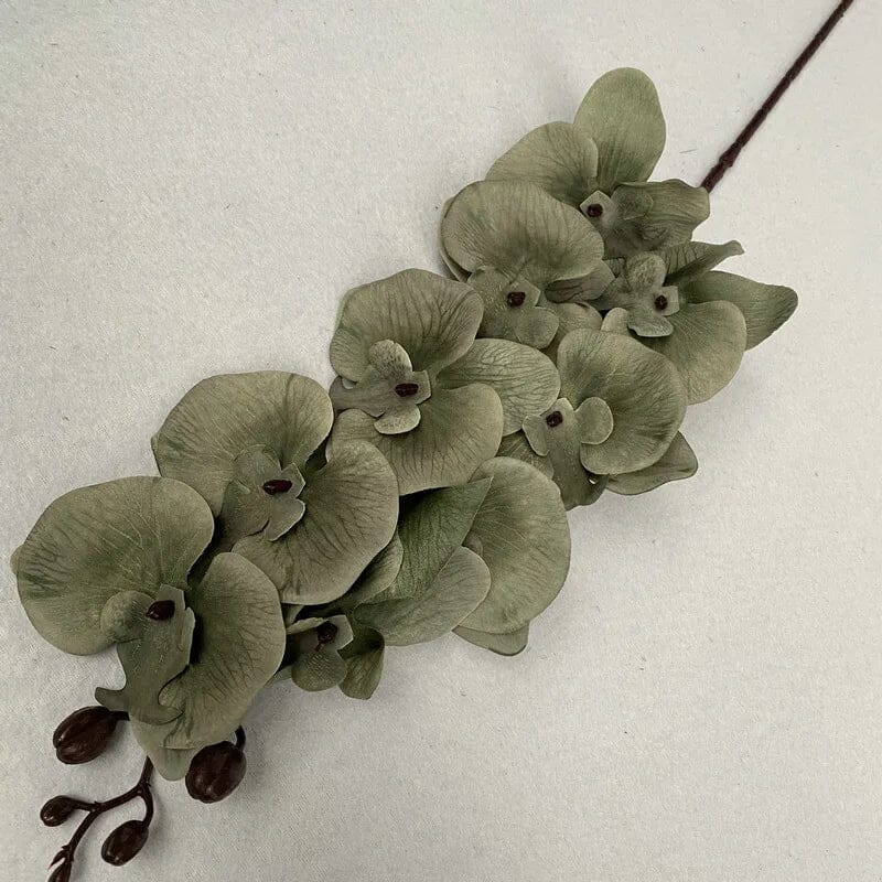 Orquídea Borboleta Artificial para Decoração Cores Sóbrias - Casa Farfelle