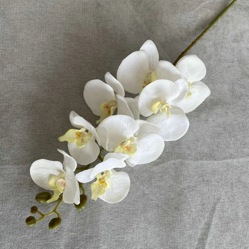 Orquídea Borboleta Artificial para Decoração em Cores Vivas - Casa Farfelle