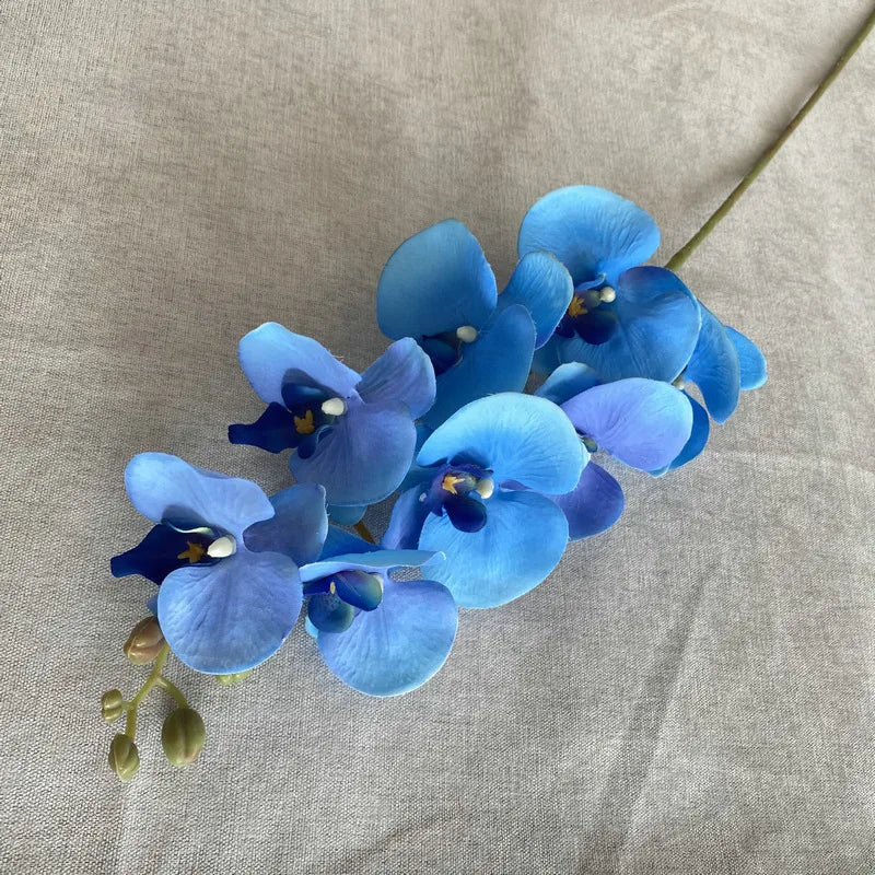 Orquídea Borboleta Artificial para Decoração em Cores Vivas - Casa Farfelle
