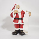 Papai Noel em Resina Decorativa Natalina Modelo Selected - Casa Farfelle