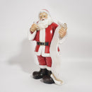 Papai Noel em Resina Decorativa Natalina Modelo Selected - Casa Farfelle