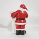 Papai Noel em Resina Decorativa Natalina Modelo Selected - Casa Farfelle