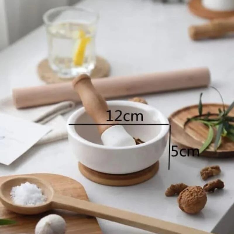 Pilão com Socador Macina - Casa Farfelle