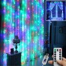 Pisca Pisca Cortina LED com Controle Remoto e 8 Modos de Luz - Casa Farfelle