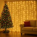 Pisca Pisca Cortina LED com Controle Remoto e 8 Modos de Luz - Casa Farfelle