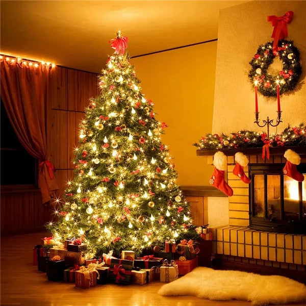 Pisca Pisca Estrela Led Decorativo para Natal Recarregável Lenogue - Casa Farfelle