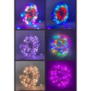 Pisca Pisca Natal LED RGB com Sensor e App - IP68 USB - Casa Farfelle