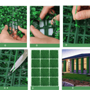 Placa de Planta Artificial de Parede para Decoração 4 Peças - Casa Farfelle