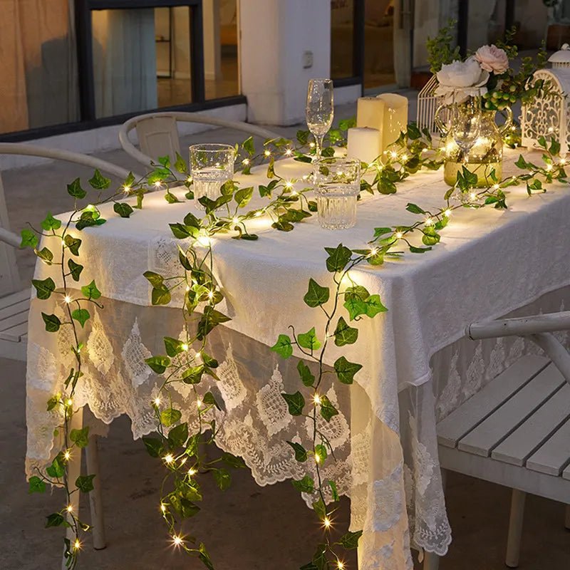 Planta decorativa com LED - Casa Farfelle