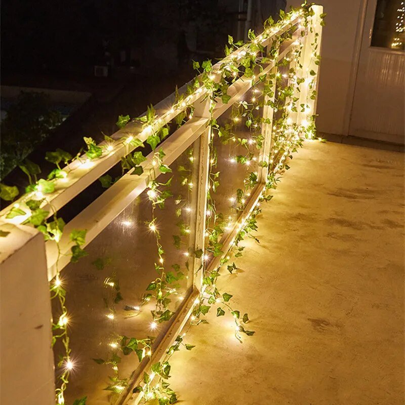 Planta decorativa com LED - Casa Farfelle