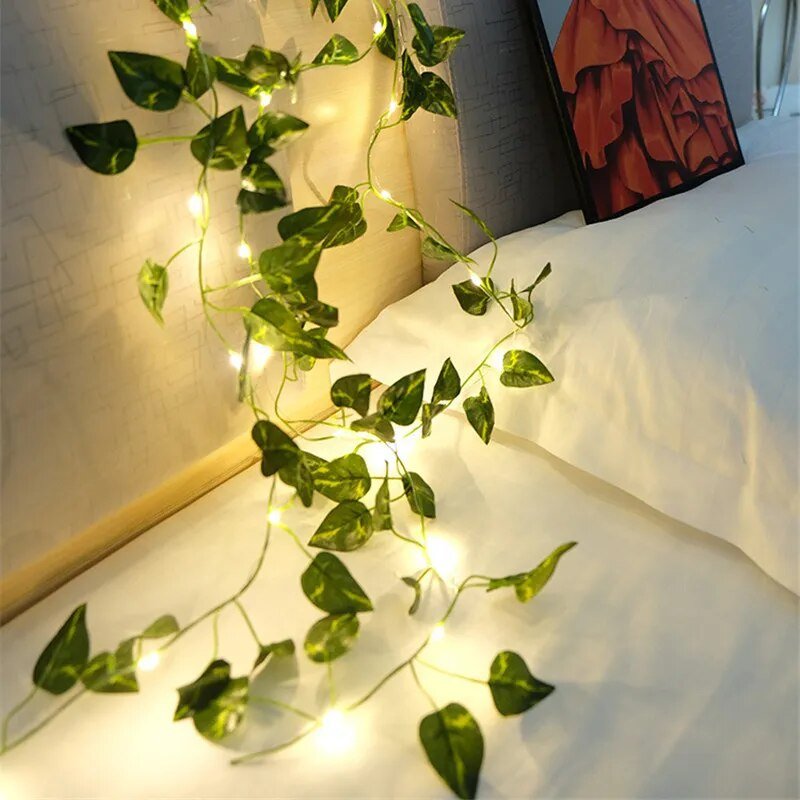 Planta decorativa com LED - Casa Farfelle