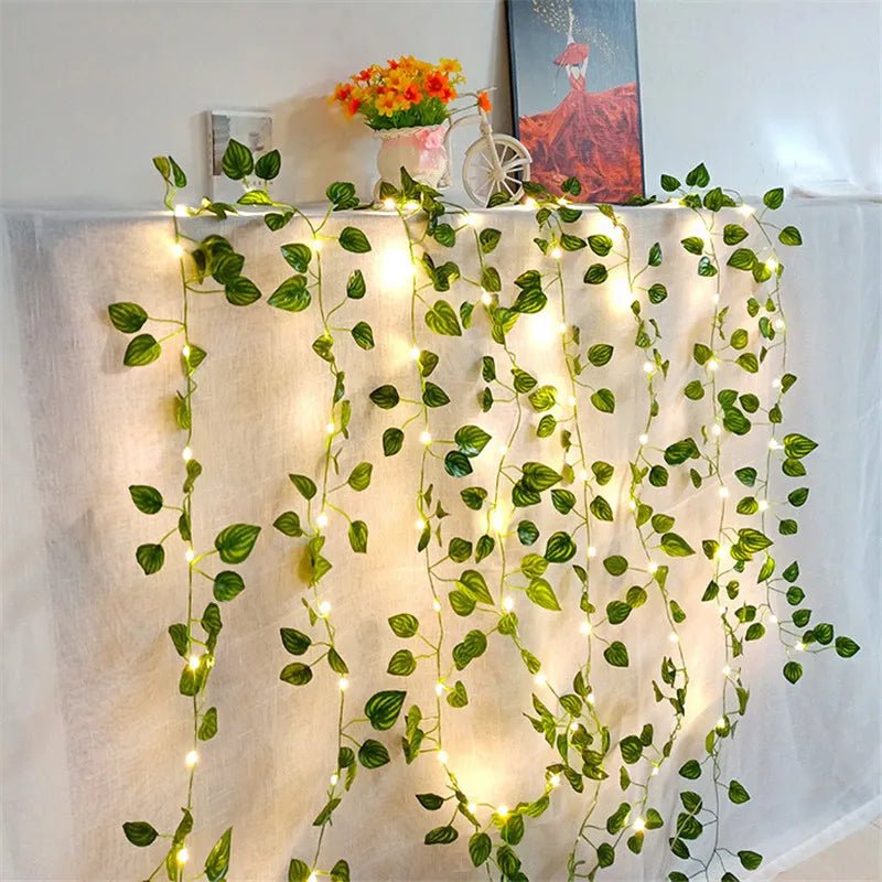 Planta decorativa com LED - Casa Farfelle