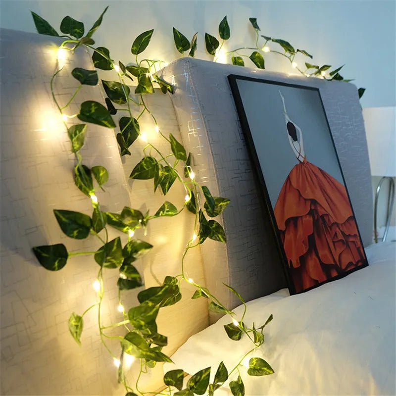 Planta decorativa com LED - Casa Farfelle