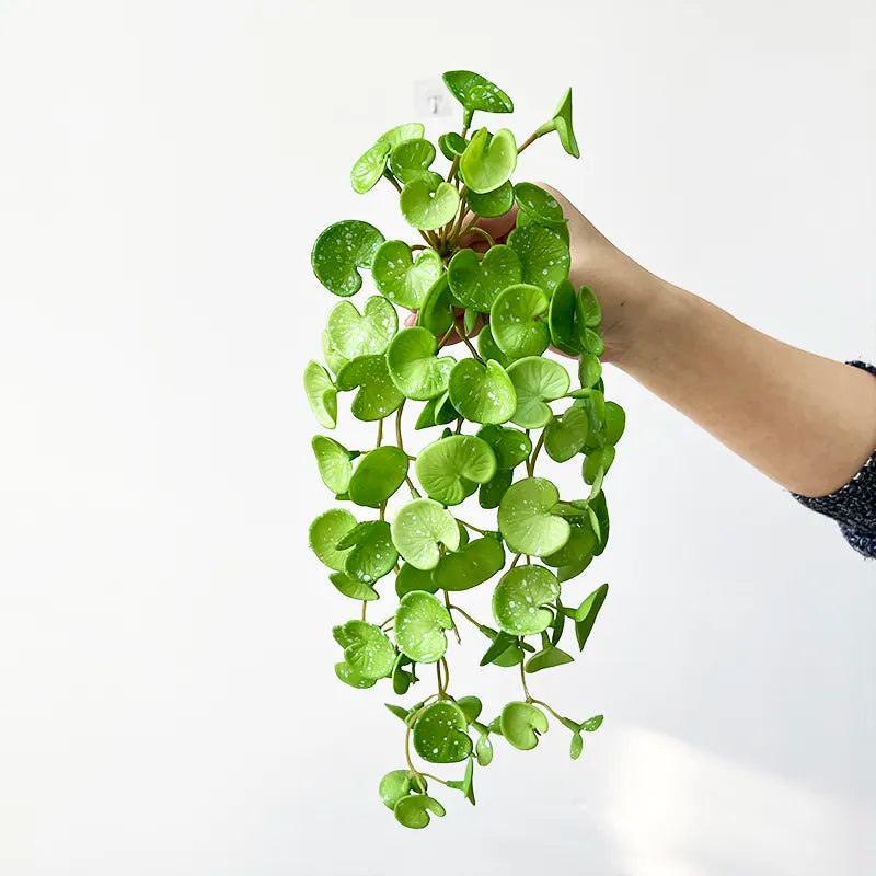 Plantas Verdes Artificiais para Decoração Hydrocotyle vulgaris - Casa Farfelle
