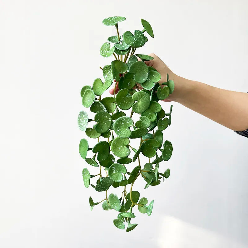 Plantas Verdes Artificiais para Decoração Hydrocotyle vulgaris - Casa Farfelle
