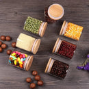 Porta Temperos com Tampa de Bambu - Casa Farfelle