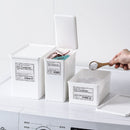 Pote de Armazenamento para Lavanderia Chiaro - Casa Farfelle