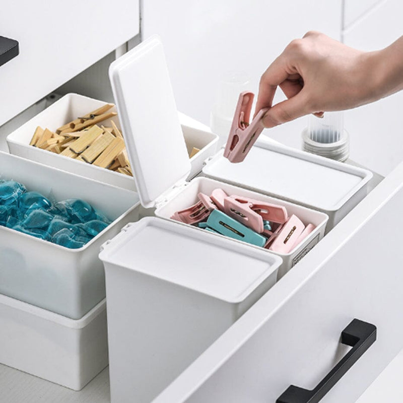 Pote de Armazenamento para Lavanderia Chiaro - Casa Farfelle