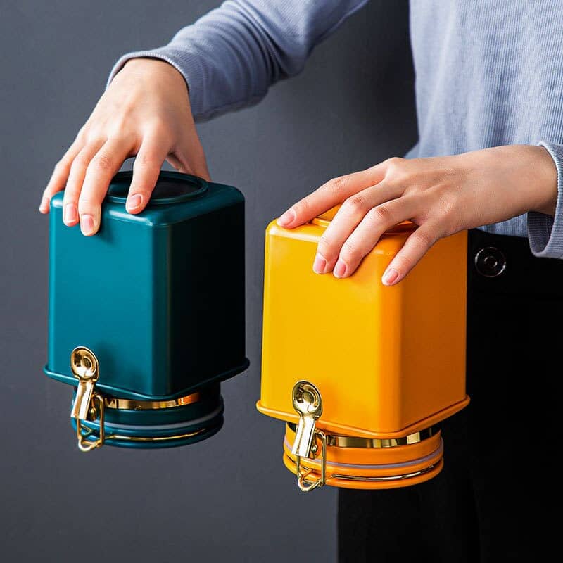 Pote de Grãos com Tampa Hermética Colore - Casa Farfelle