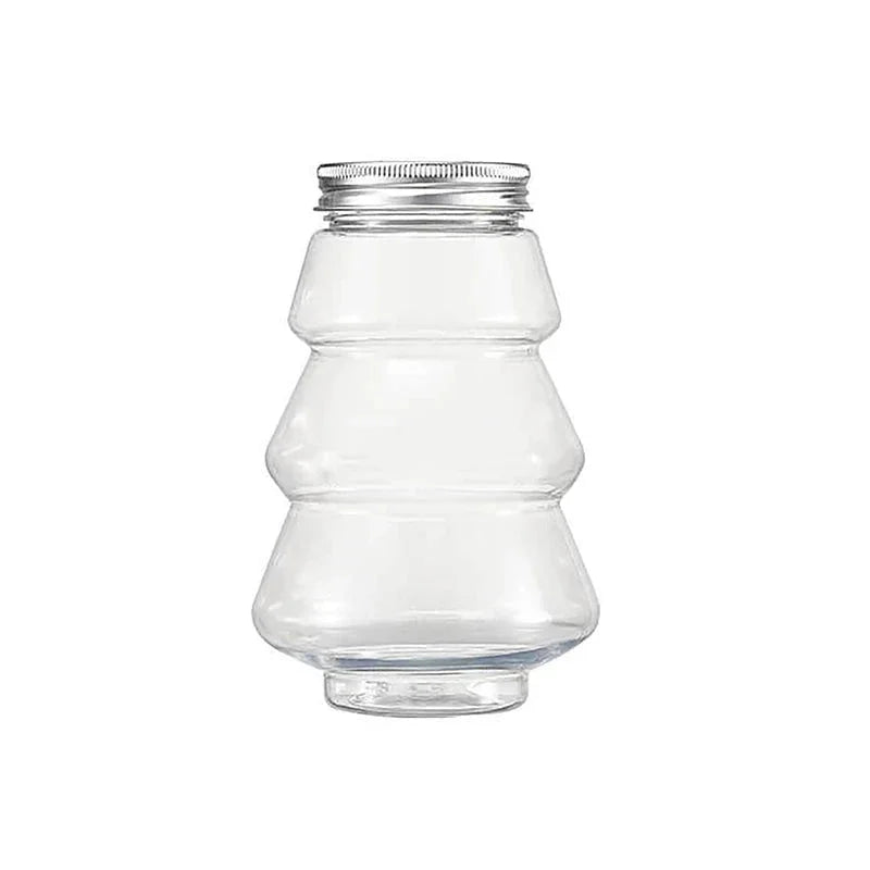 Pote de Natal para Festas árvore Verde e Boneco de Neve Lenogue - Casa Farfelle