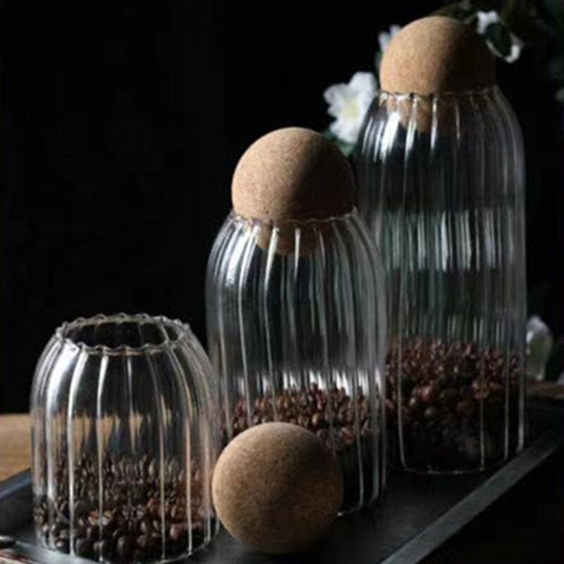 Potes para Armazenamento de Vidro Tappo - Casa Farfelle