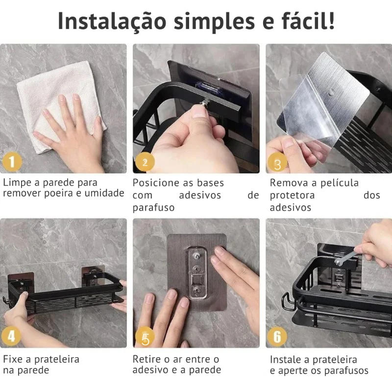 Prateleira Apoio Legno - Casa Farfelle