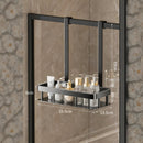 Prateleira para Banheiro Suporte Duplo Vetro - Casa Farfelle