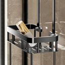 Prateleira para Banheiro Suporte Duplo Vetro - Casa Farfelle