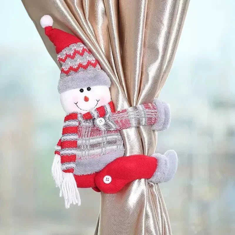 Prendedor de Cortina de Natal - Casa Farfelle