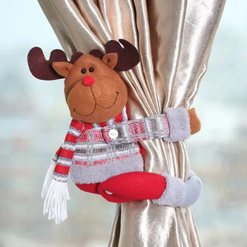 Prendedor de Cortina de Natal - Casa Farfelle