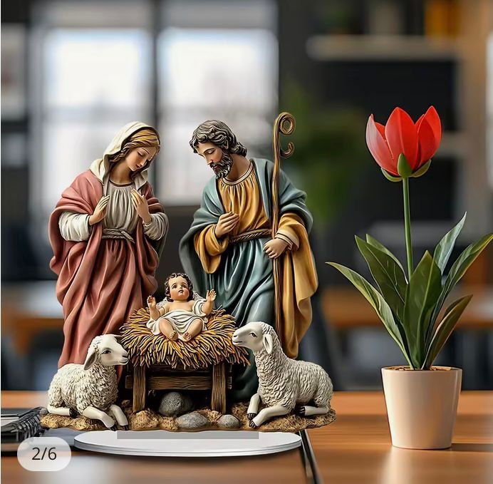 Presépio de Natal com Base