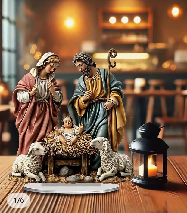 Presépio de Natal com Base