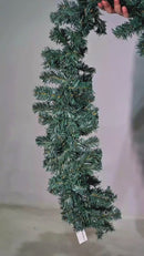 Festão Verde Natal Aramado Grosso Luxo 270cm com 300 Galhos