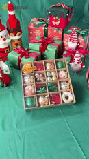 Kit Bolas de Natal Premium 42 Peças para Árvore – Enfeites Natalinos
