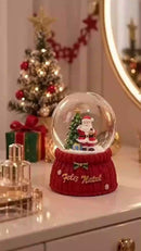 Globo de Neve Decorativo Natalino com LED 9cm