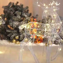 Kit 3 Renas Luminosas de Natal com Glitter – Decoração Natalina