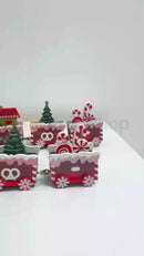 Enfeite de Natal Madeira: Trem Decorativo com 3 Vagões