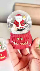 Globo de Neve Decorativo Natalino com LED 9cm