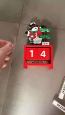 Calendário do Advento Permanente em Madeira Natalino