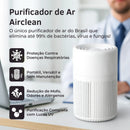Purificador de Ar AirClean KSA4 - Com Filtro HEPA e Função Ionizador - Casa Farfelle