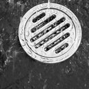 Ralo de Banheiro Inteligente Redondo Cromado Inox 10x10cm - Casa Farfelle