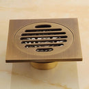 Ralo para Banheiro Estilo Vintage 10x10cm - Casa Farfelle