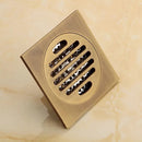 Ralo para Banheiro Estilo Vintage 10x10cm - Casa Farfelle